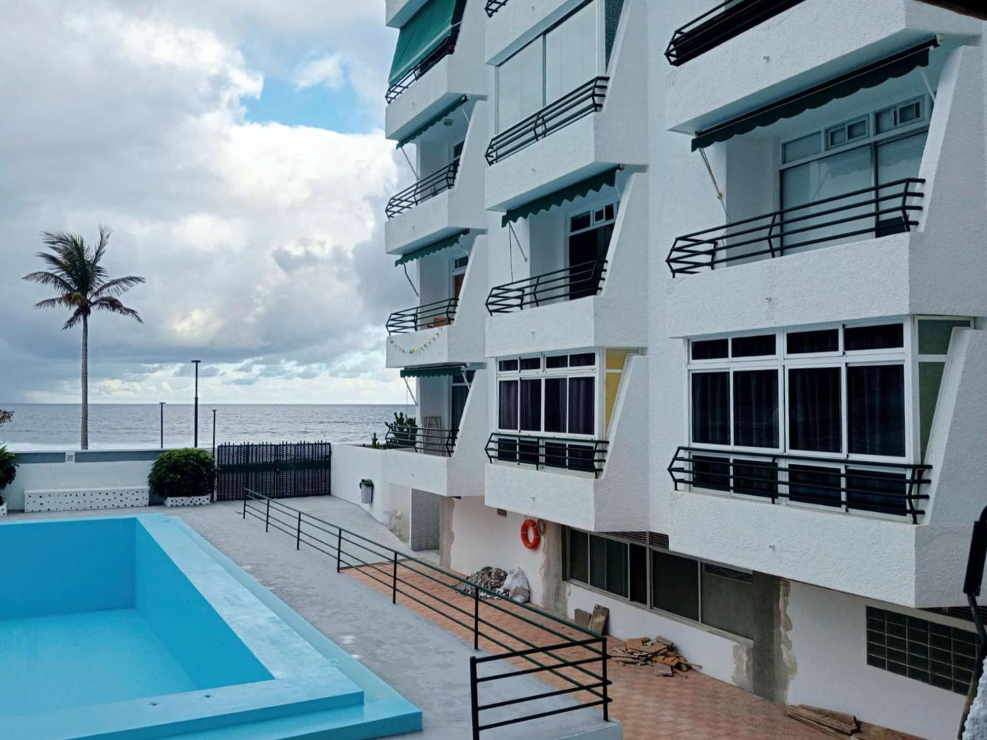 Live Punta Columbus Pool & Beach Front Punta Del Hidalgo Buitenkant foto